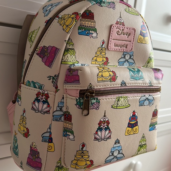 Loungefly Disney Princess Cakes Mini Backpack - Picture 6 of 7